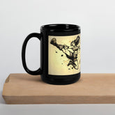 Believe In Yours Black Glossy Mug - Beyond T-shirts